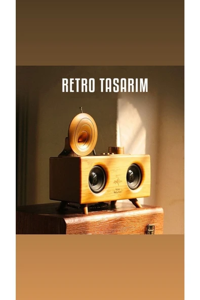 Ahanda Buldum Apollo B6 Gramafon Radyo Müzik Nostaljik - 2