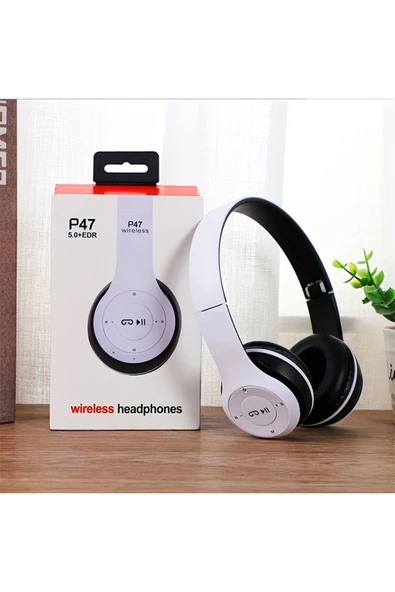 DIXSG Stereo P47 Headset 5.0 Bluetooth Headset Folding Series Wireless Sports Game Headset for iPhone X...