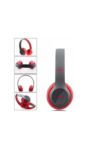 Wellsell P47 Kulak Üstü Wireless Kulaklık - Resim 3