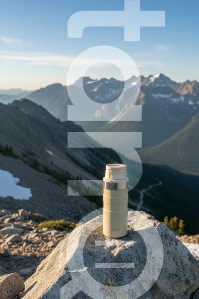 TanQ Ömür Boyu Garantili Active Paslanmaz Çelik Termos Vanilla 0.35 Lt- (12 Oz) - 4