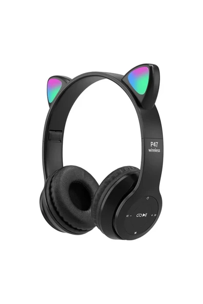 Choice P47M Earphone Bluetooth Wireless Headphones Cat Ear Girl Headset Gamer for Pc TWS Music Earbuds H...