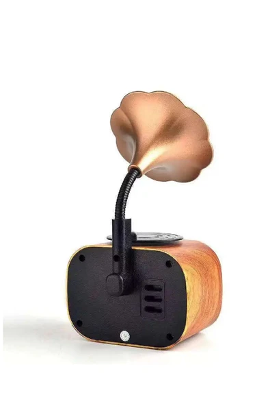 SUMBAT B5 Nostaljik Mini Radyo Gramofon Bluetooth/radyo/usb/sd Speaker - 5