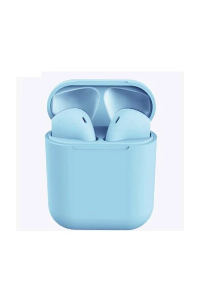 POLYGOLD Tws I12 Inpods Bluetooth 5.0 Kulaklık 2020 Model En Son Versiyon- Mavi I12mavi