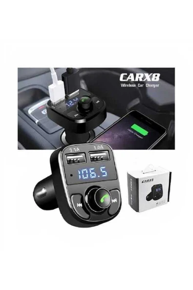 CARBOON Car X8 Bluetooth Fm Transmitter