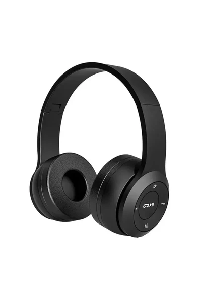 Choice Stereo P47 Kulaklık 5.0 Bluetooth Kulaklık Katlanır Seri Kablosuz Spor Oyun Kulaklığı HuaWei X...