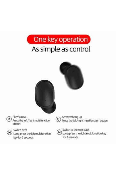 FEIWIMI E6S TWS Wireless Headphones Bluetooth Earphone 5.0 Stereo Headset Earbuds with Microphone for Iph... - 6