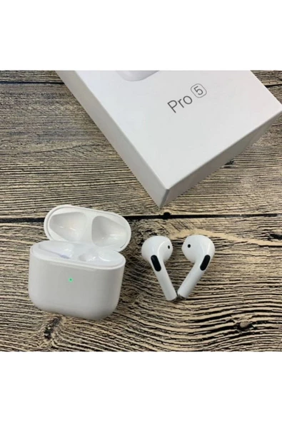 TEKNOTOK PRO 5 Bluetooth Kulaklık Telefonla Görüşme ve Müzik Dinleme (Beyaz)