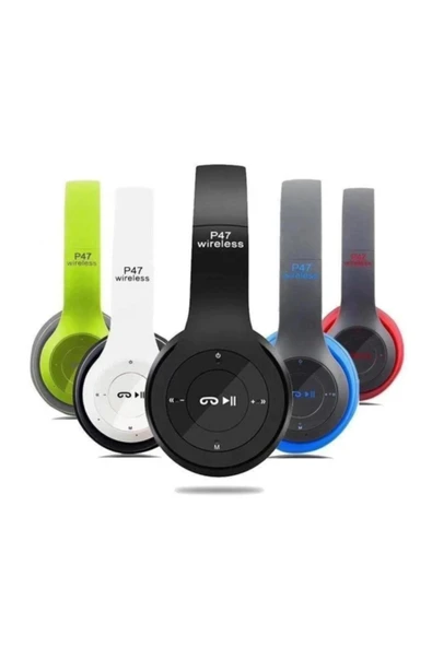 Wellsell P47 Kulak Üstü Wireless Kulaklık - Resim 4