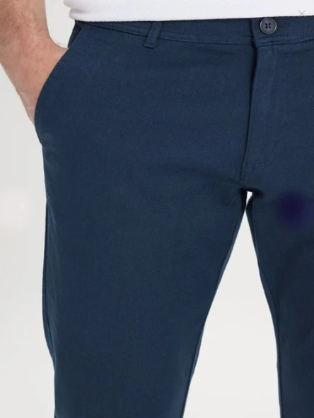 Heredot 30134 Erkek Slim Fit Chino Keten Pantolon - 6