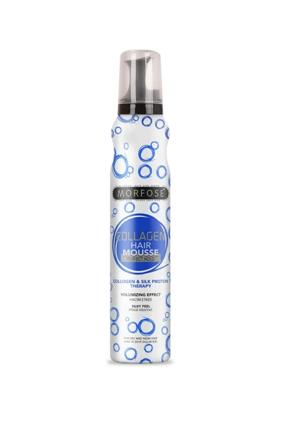 Kolajen Saç Köpük 200 ML - Besleyici Parlak Görünüm - mrfs