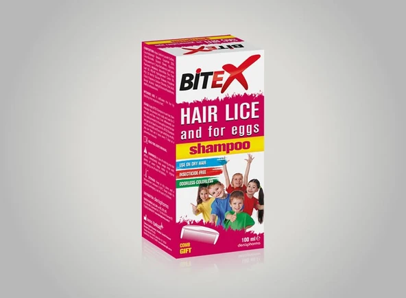 Bitex Saç Biti ve Yumurtaları İçin Şampuan 100ml