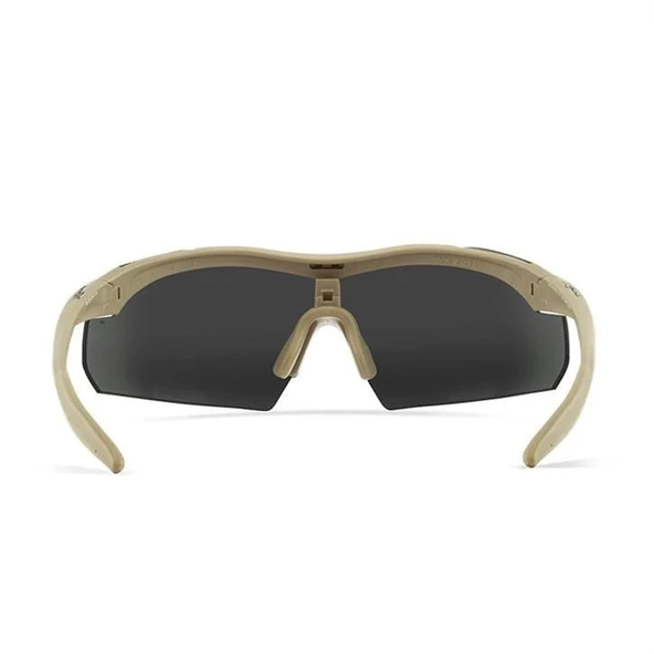 WILEY X VAPOR 2.5 Balistik Gözlük (3 Lens) - 4