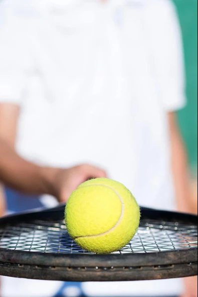 3 Adet Tenis Topu Başlangıç Seviye Eğitim Antrenman Amatör Maç Topu Tennis Ball - Resim 4
