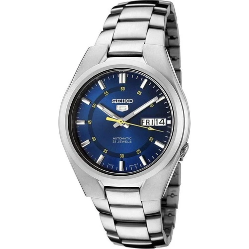 Seiko 5 SNK615K1 Otomatik Çelik Gri Lacivert Kadran 39 mm Erkek Kol Saati