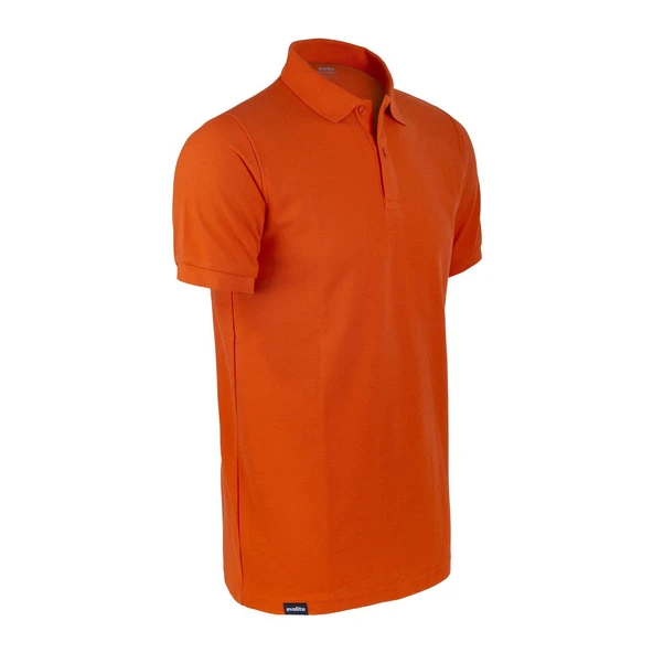 Evolite DeepRaw Bay Polo T-Shirt - Turuncu - 2