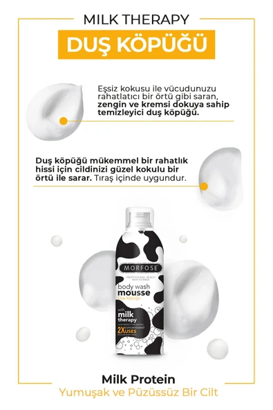 Milk Therapy Duş Köpüğü 200 ML - mrfs - 2