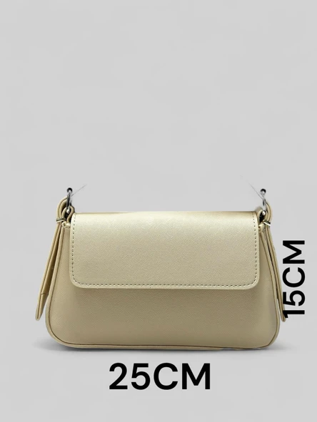 VELSE Suni Deri Bayan Omuz Çantası - Resim 2