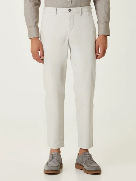 Heredot 30134 Erkek Slim Fit Chino Keten Pantolon - 7