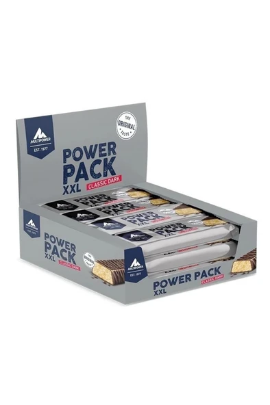Multipower Power Pack Xxl Protein Bar 12 Adet 60 gr Classic Dark Aromalı