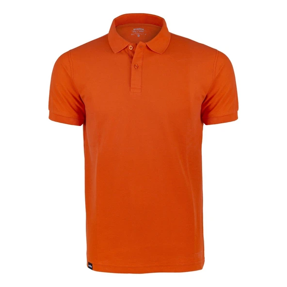 Evolite DeepRaw Bay Polo T-Shirt - Turuncu