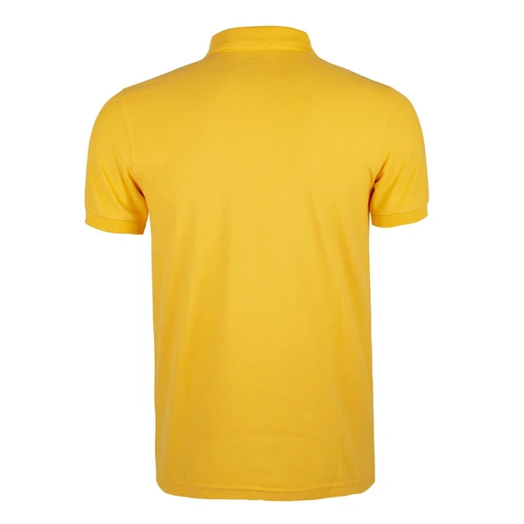 Evolite DeepRaw Bay  Polo T-Shirt - Sarı - 4