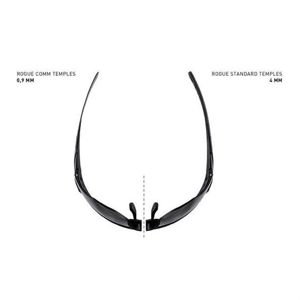 WILEY X ROGUE COMM Balistik Gözlük (3 Lens) - 5