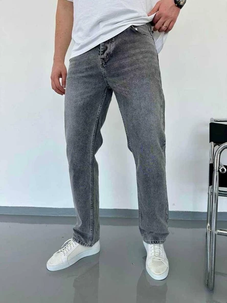 Yıkamalı Füme Baggy Pantolon