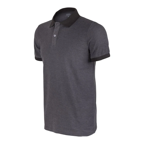 Evolite DeepRaw Bay Polo T-Shirt - Antrasit - 3