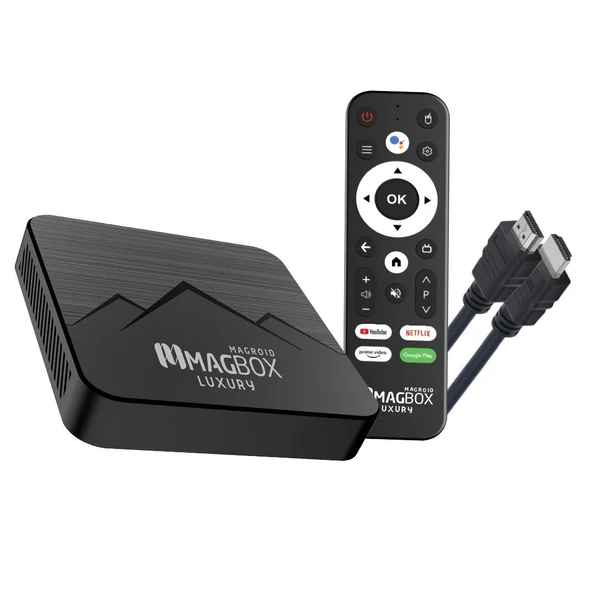 Ayt Magbox Magroid Luxury 32 GB HDD 2 GB Ram Bluetooth 5G Android TV Box 5G İ p Tv Destekli - 5