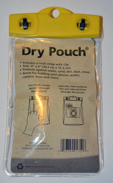 Coghlans Su Geçirmez Kilitli, Şeffaf Kılıf (Orta) - 3