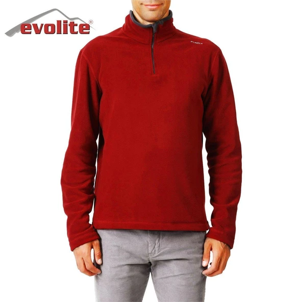Evolite Fuga Bay Mikro Polar Sweater - Bordo - 2