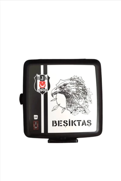 Beşiktaş Lisanslı Plastik Beslenme Kabı/Kutusu (Kartal)