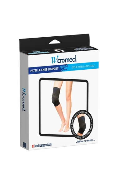 Wicromed Patella Destekli Örgü Dizlik Small