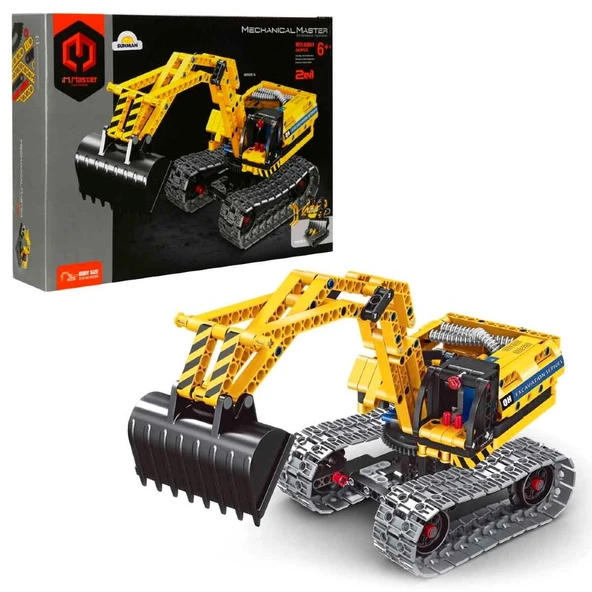 iM Master 2in1 Ekskavatör & Robot 398 Parça