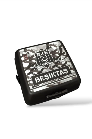 Beşiktaş Lisanslı Plastik Beslenme Kabı/Kutusu (Kamuflaj) - 2