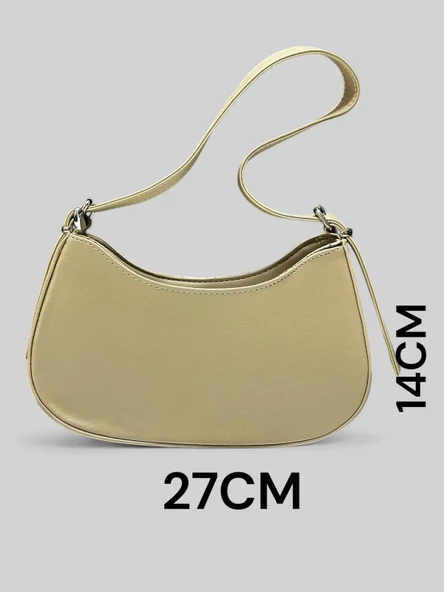 VELSE Suni Deri Bayan Omuz Çantası - Resim 2