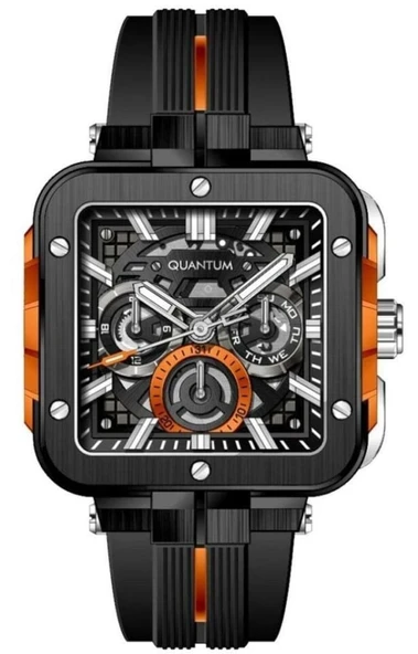 Quantum PWG1102.651 Quartz Silikon 45 mm Erkek Kol Saati