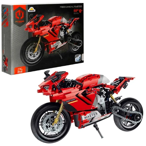 iM Master Motosiklet Kırmızı 557 Parça
