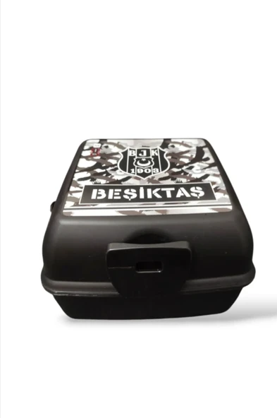 Beşiktaş Lisanslı Plastik Beslenme Kabı/Kutusu (Kamuflaj) - 3