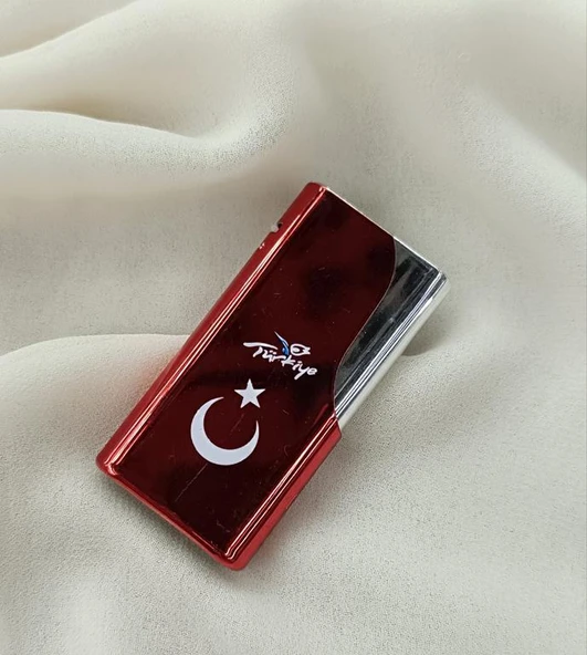 ÇÇakmak Pürmüz Gazlı Doldurulabilir Ay Yıldız Çakmak - 2