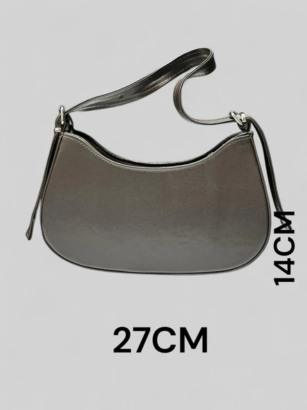 VELSE Suni Deri Bayan Omuz Çantası VS.BLKT.0281 - Resim 2