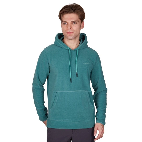 Alpinist Cliff Erkek Kapüşonlu Polar