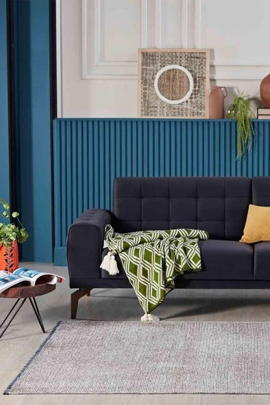 Gümüşsuyu Deco Fashion 14017 Gri 120x180