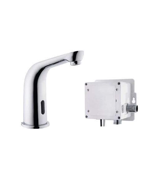 POLİSU FOTOSELLİ LAVABO BATARYASI TEK GİRİŞ KÖŞELİ