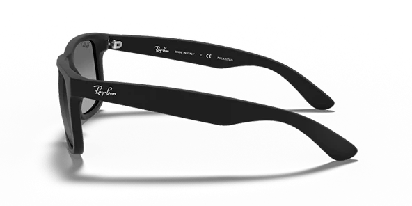 Ray-Ban Justin 4165 622/T3 Black-Light Grey Polarize Güneş Gözlüğü - 3