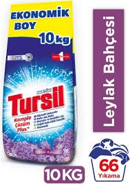 Tursil Matik Toz Çamaşır Deterjanı Leylak Bahçesi 10kg (66 Yıkama)