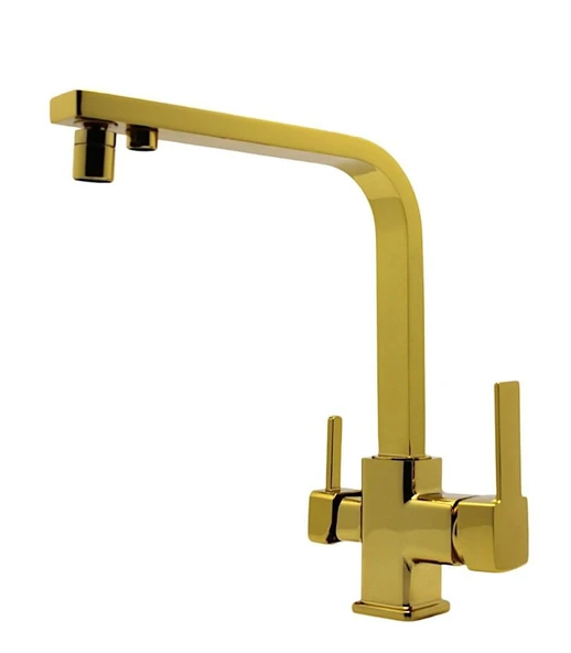 POLİSU KARE ARITMALI EVİYE BATARYASI (ALTIN) ürün görseli