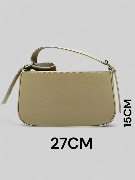 VELSE Suni Deri Bayan Omuz Çantası VS.BLKT.0284 - Resim 2