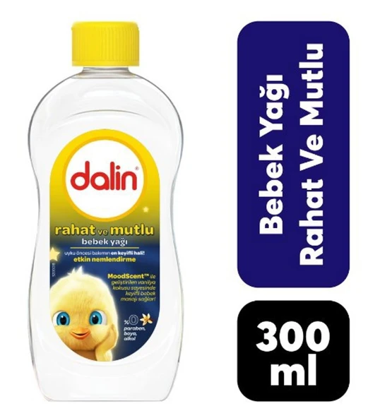 Dalin Rahat Ve Mutlu Bebek Yağı 300 Ml
