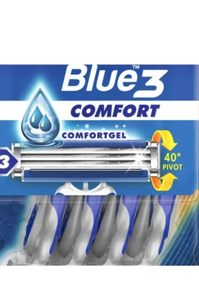 Gillette Blue3 Comfort Tıraş Bıçağı 8 Adet - 3